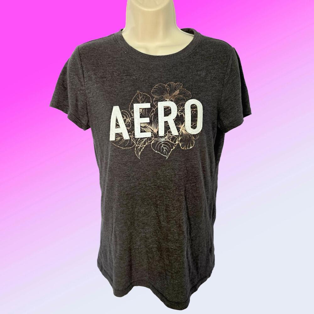 Aeropostale Classic Crew Neck T-Shirt Y2K- Size L
